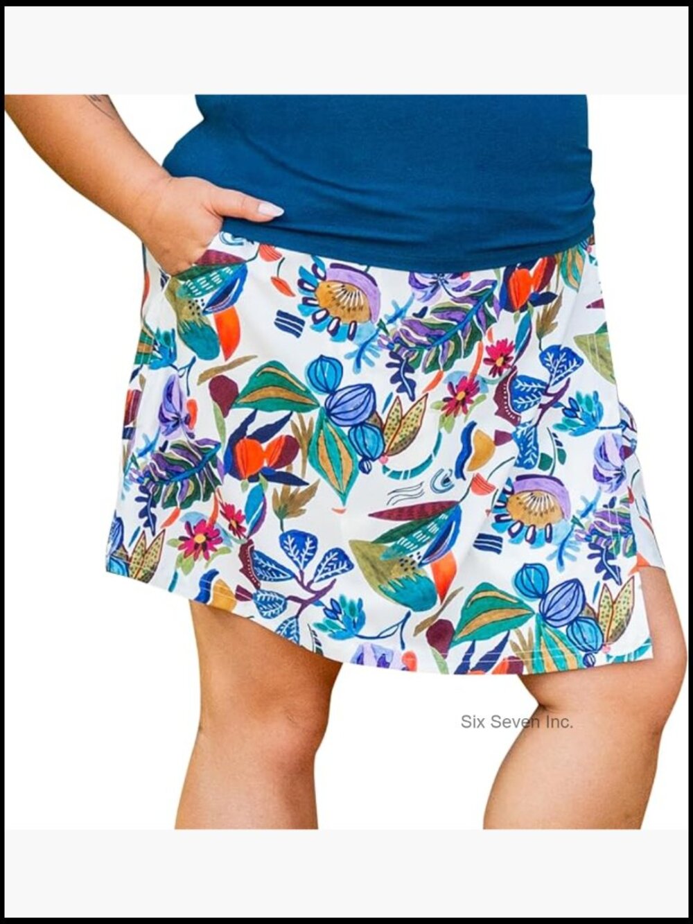 Quick Dry Wrap Skirt with Pocket for Beach Travel